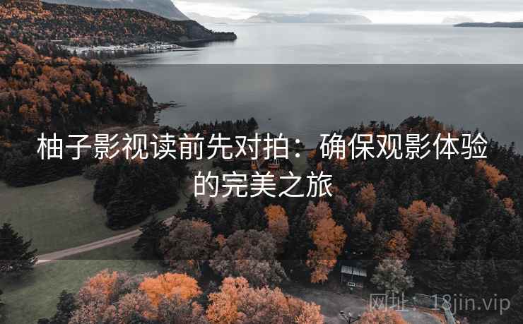 柚子影视读前先对拍:确保观影体验的完美之旅 柚子影视读前先对拍:确保观影体验的完美之旅